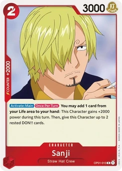 One Piece-Karte Sanji OP01-013