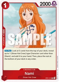 One Piece-Karte Nami OP01-016