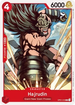 One Piece-Karte Hajrudin OP01-018