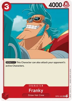 One Piece-Karte Franky OP01-021