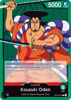 One Piece-Karte Kouzuki Oden OP01-031