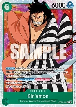 One Piece-Karte Kin'emon OP01-040