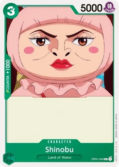 One Piece-Karte Shinobu OP01-043
