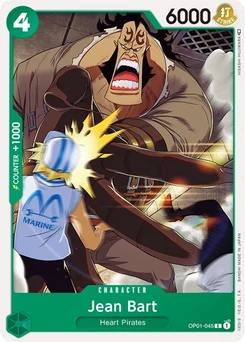 One Piece-Karte Jean Bart OP01-045