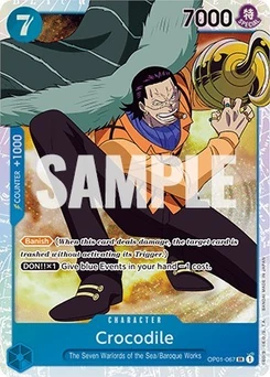 One Piece-Karte Crocodile (067) OP01-067