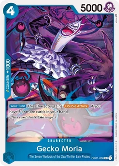 One Piece-Karte Gecko Moria OP01-068