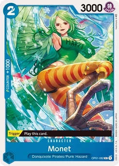 One Piece-Karte Monet OP01-082