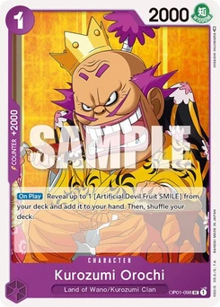 One Piece-Karte Kurozumi Orochi OP01-098