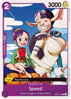 One Piece-Karte Speed OP01-104