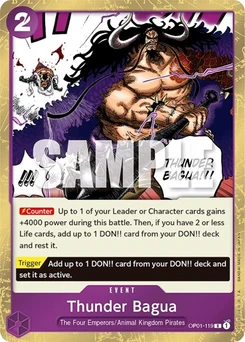 One Piece-Karte Thunder Bagua OP01-119