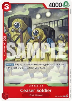 One Piece-Karte Ceaser Soldier OP10-007