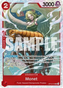 One Piece-Karte Monet OP10-016