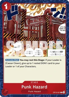 One Piece-Karte Punk Hazard OP10-021
