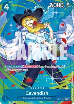 One Piece-Karte Cavendish (045) (Parallel) OP10-045v2