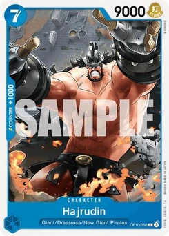 One Piece-Karte Hajrudin OP10-050