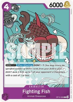 One Piece-Karte Fighting Fish OP10-069