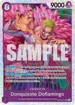 One Piece-Karte Donquixote Doflamingo OP10-071