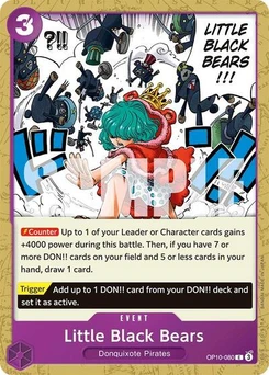One Piece-Karte Little Black Bears OP10-080