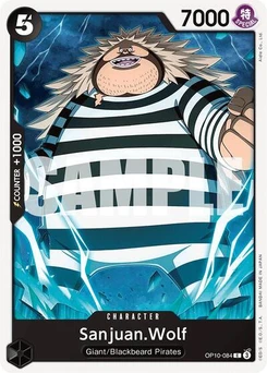 One Piece-Karte Sanjuan.Wolf OP10-084