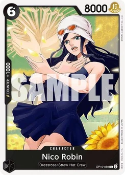 One Piece-Karte Nico Robin OP10-089