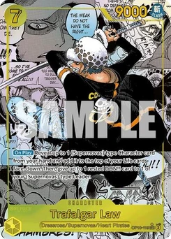 One Piece-Karte Trafalgar Law (119) (Manga) OP10-119v2
