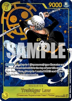 One Piece-Karte Trafalgar Law (119) (Parallel) OP10-119v3