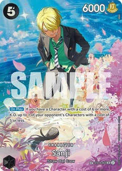 One Piece-Karte Sanji (SP) ST14-003