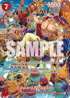 One Piece-Karte Edward.Newgate (SP) ST15-002