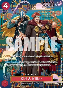 One Piece-Karte Kid & Killer - EB01-003 (SP) EB01-003