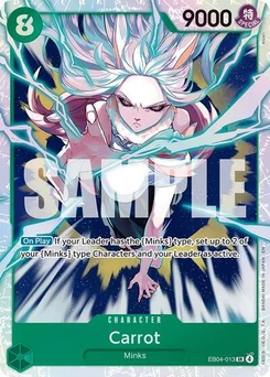 One Piece-Karte Carrot EB04-013
