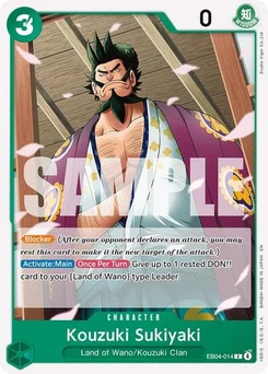 One Piece-Karte Kouzuki Sukiyaki EB04-014