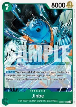 One Piece-Karte Jinbe - EB04-015 EB04-015