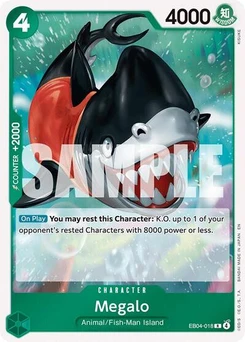 One Piece-Karte Megalo EB04-018