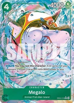 One Piece-Karte Megalo (Alternate Art) EB04-018v2
