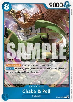 One Piece-Karte Chaka & Pell - EB04-023 EB04-023