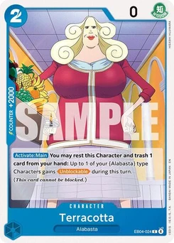 One Piece-Karte Terracotta EB04-024