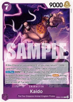 One Piece-Karte Kaido EB04-030