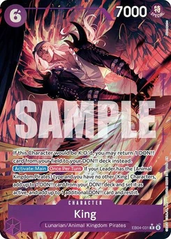 One Piece-Karte King (Alternate Art) EB04-031v2