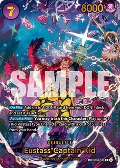 One Piece-Karte Eustass"Captain"Kid - EB04-039 (SP) EB04-039v2