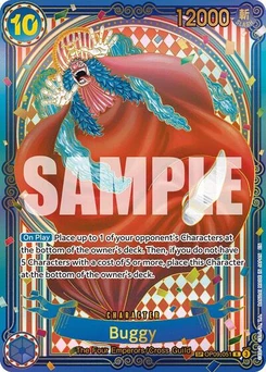 One Piece-Karte Buggy - OP09-051 (SP) (Gold) OP09-051v2