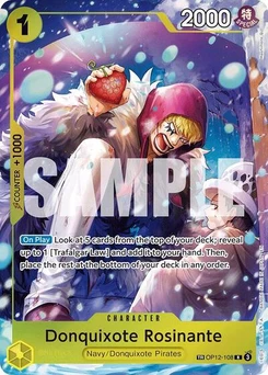 One Piece-Karte Donquixote Rosinante - OP12-108 OP12-108
