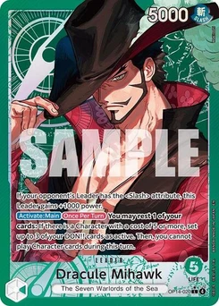 One Piece-Karte Dracule Mihawk - OP14-020 (Alternate Art) OP14-020v2