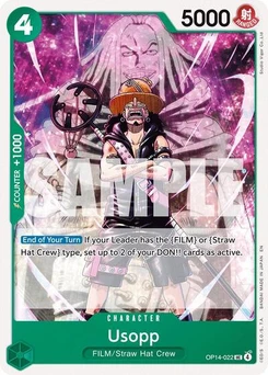 One Piece-Karte Usopp OP14-022