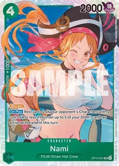 One Piece-Karte Nami OP14-031