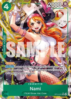 One Piece-Karte Nami (Alternate Art) OP14-031v2