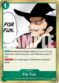 One Piece-Karte For Fun OP14-037