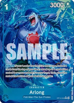 One Piece-Karte Arlong (Alternate Art) OP14-042v2
