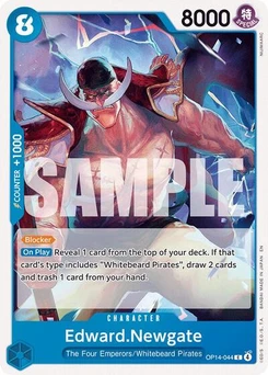One Piece-Karte Edward.Newgate OP14-044