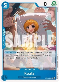One Piece-Karte Koala OP14-046