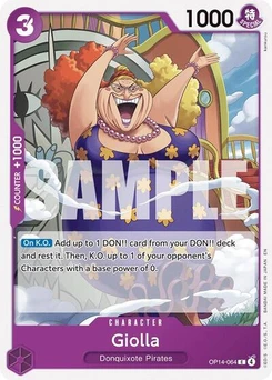 One Piece-Karte Giolla OP14-064